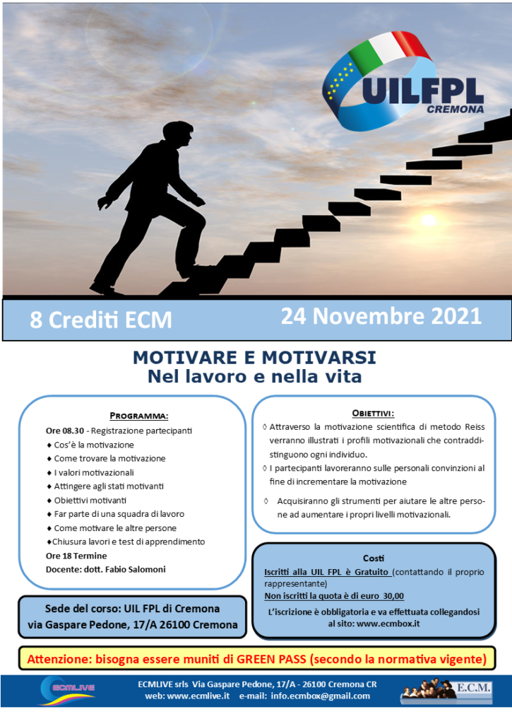 Motivare e Motivarsi